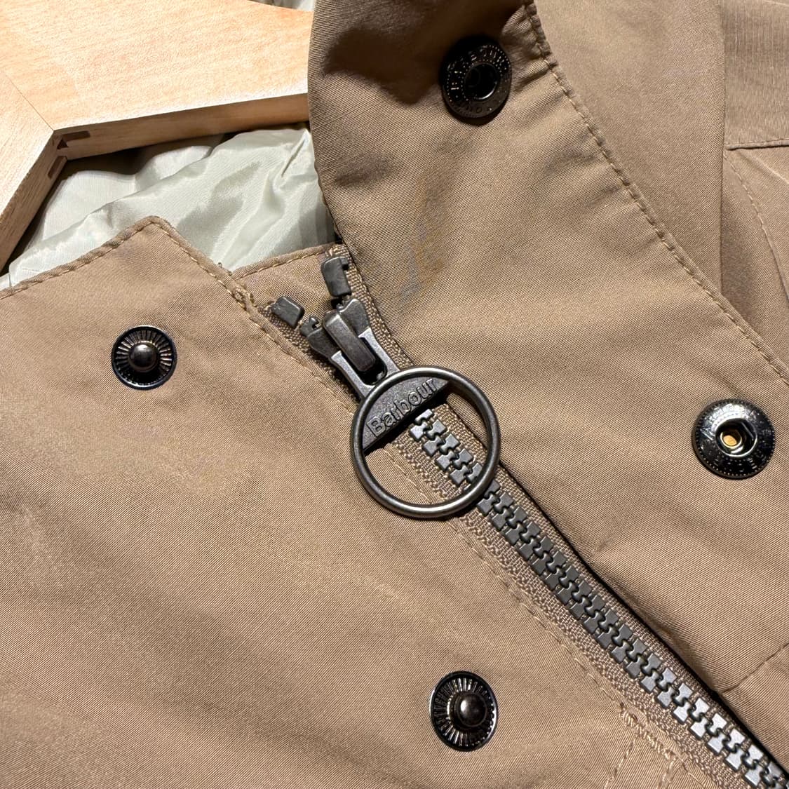 Barbour 바버 워터프루프 후드 사파리 자켓 L 상품이미지4