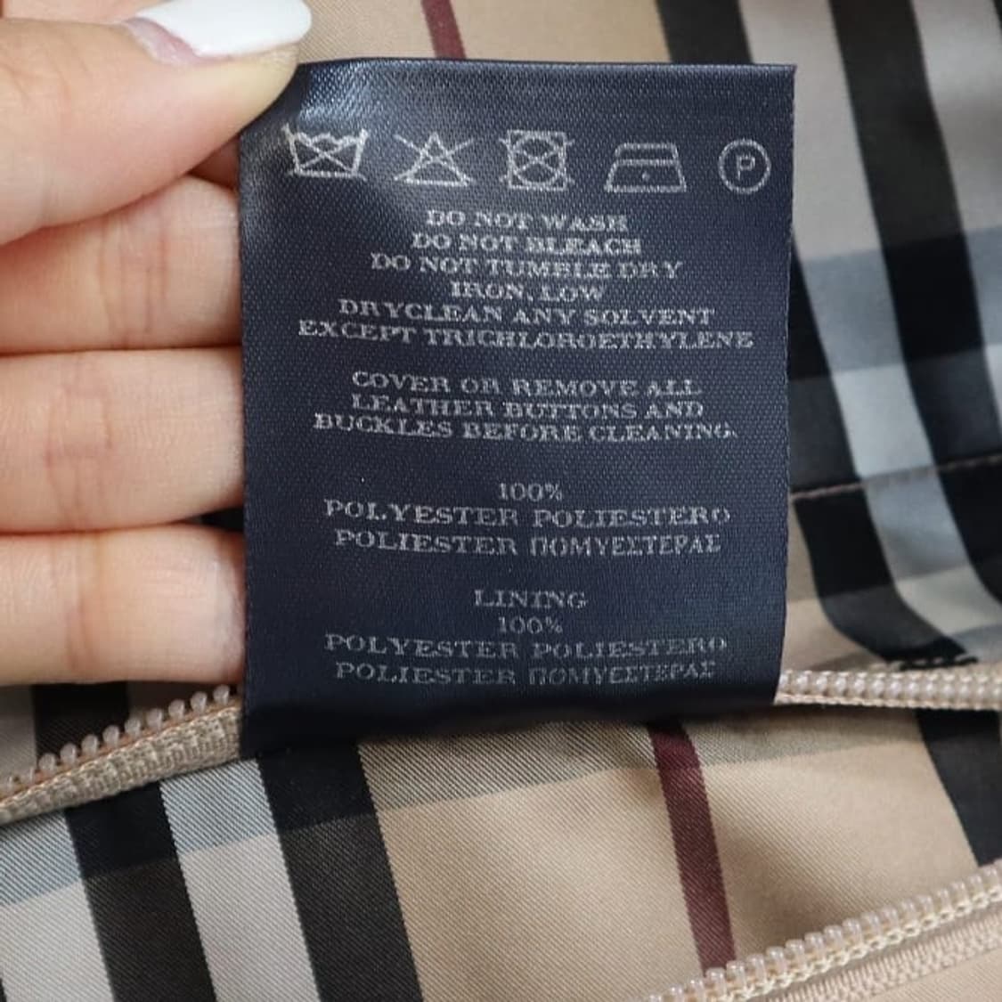 버버리런던 리버시블 자켓 상품이미지9