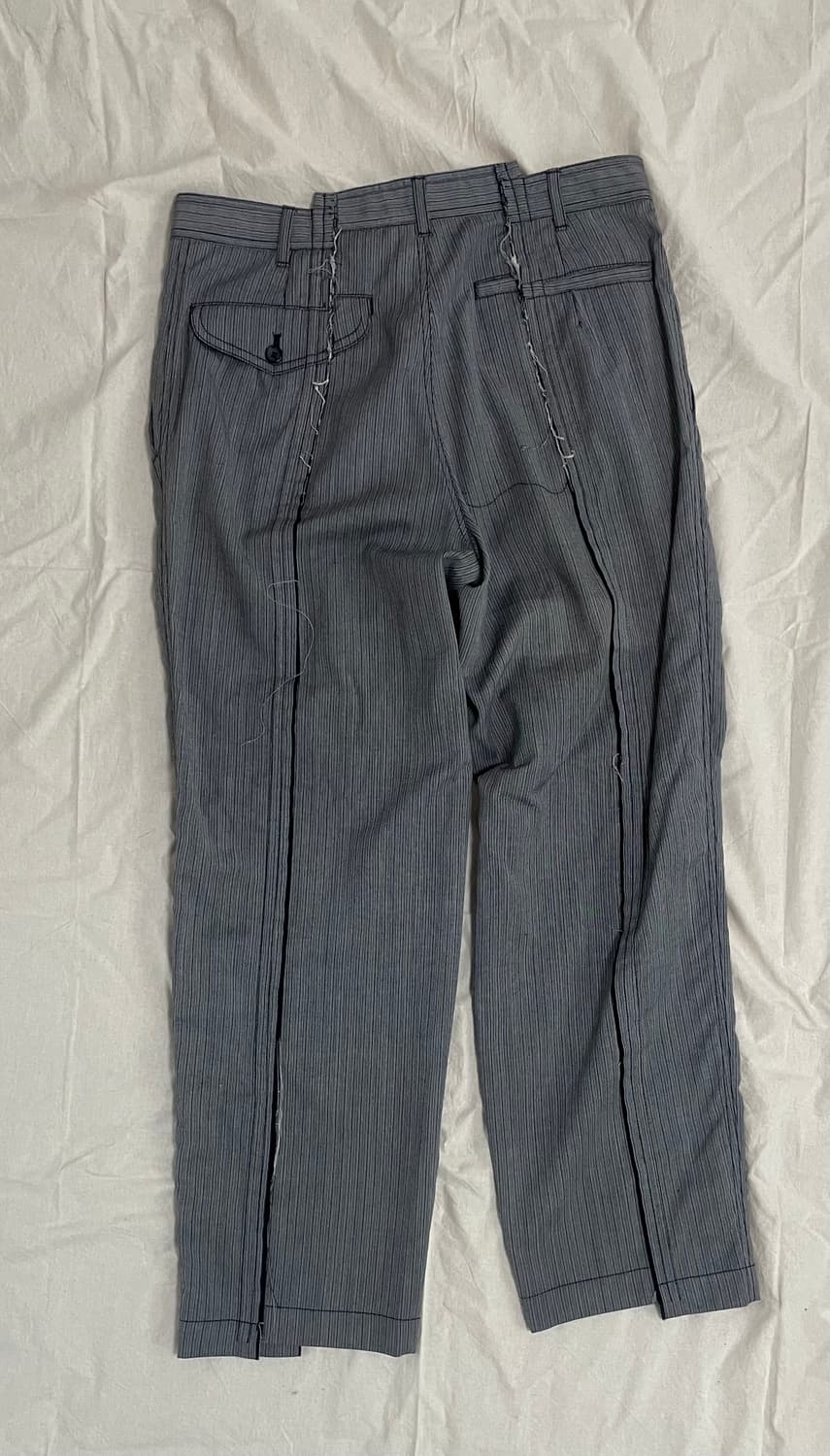 comme des garcons homme 해체주의 트라우저 상품이미지4