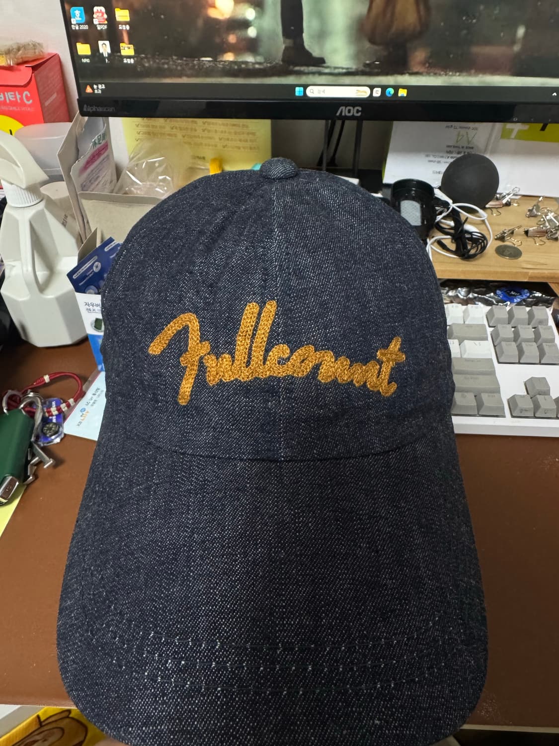 풀카운트 볼캡 택채 새상품 상품이미지1