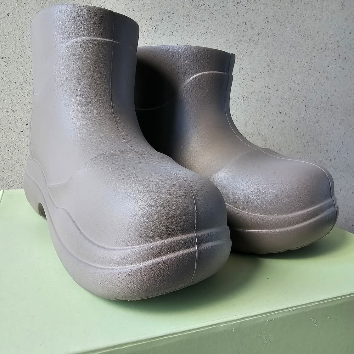 락피쉬웨더웨어 숏 레인부츠 코코아 235-40 상품이미지1