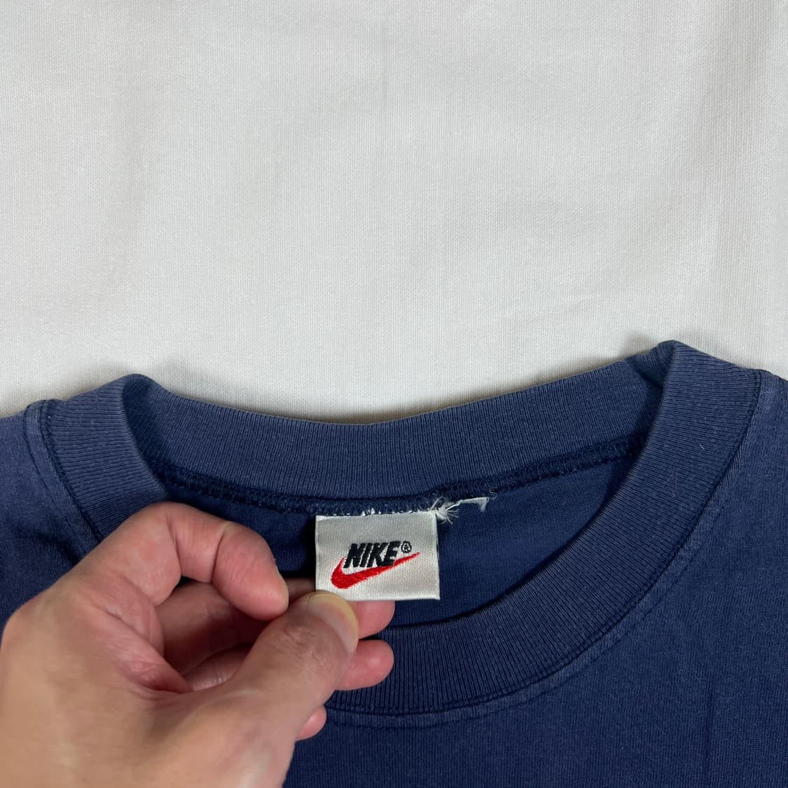 90‘s 나이키 nike 빅 테니스코트 스우시 반팔티셔츠 상품이미지6