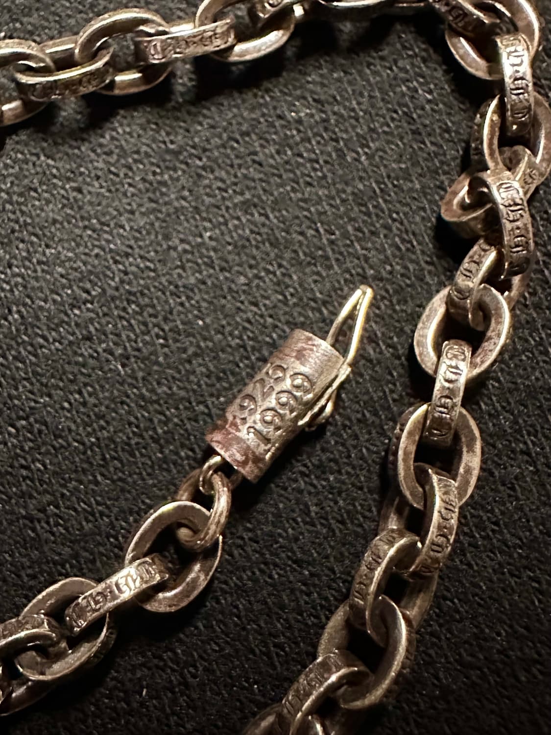 [8인치]크롬하츠 페이퍼체인 스몰 상품이미지3