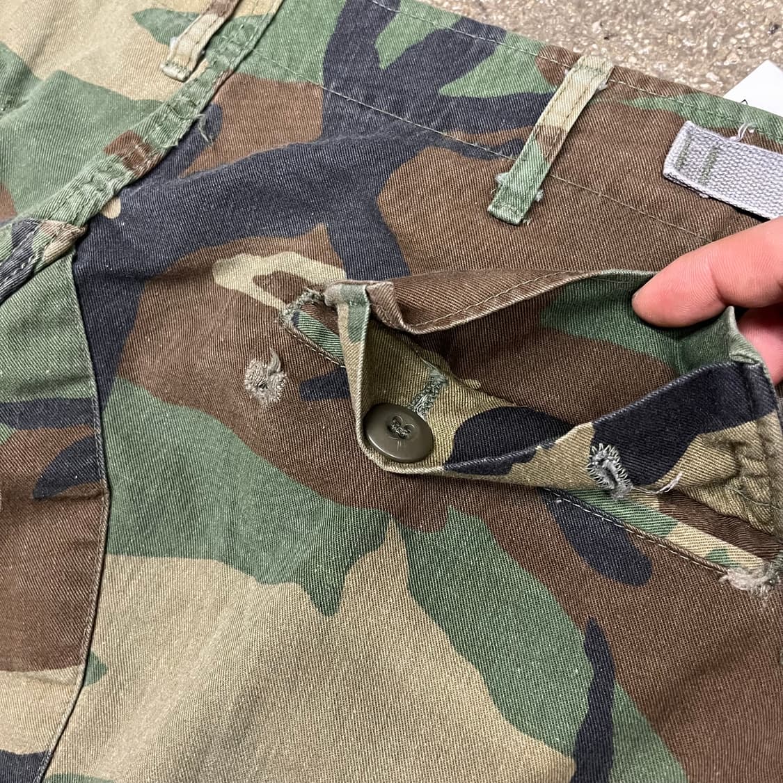 미군 우드랜드 BDU  컷오프 쇼츠 (~34”) 상품이미지5