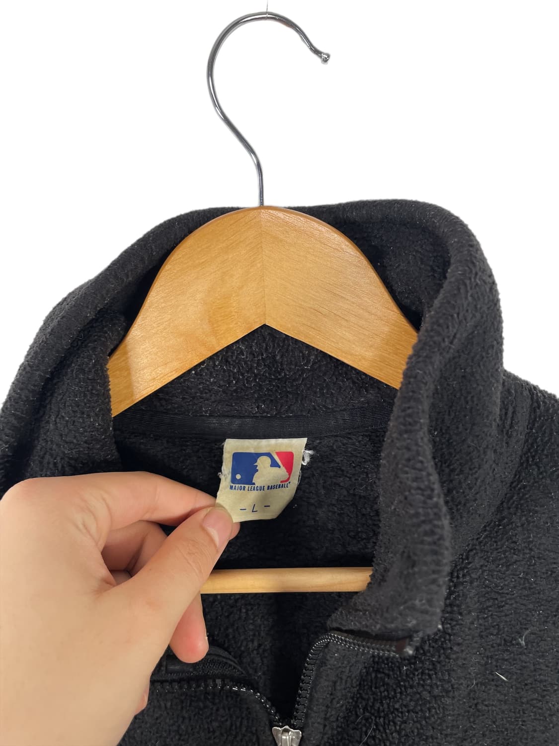 90's MLB white sox fleece anor 상품이미지5