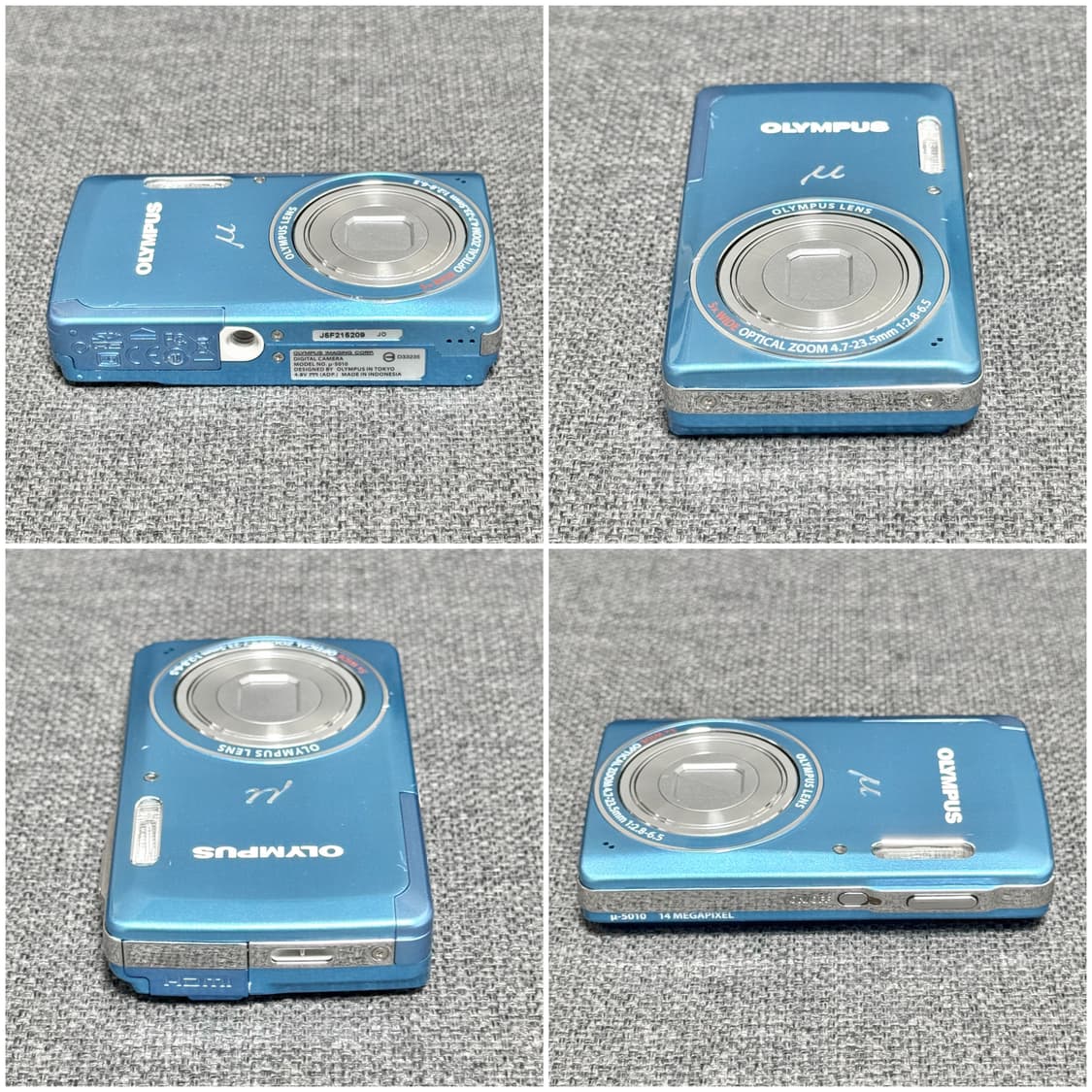 올림푸스 뮤 5010 라이트블루 빈티지디카 상품이미지3