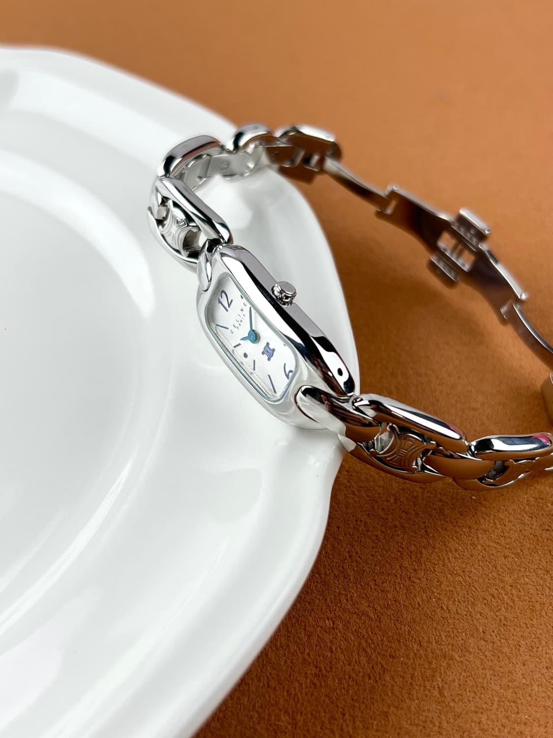 CELINE white macadam bracelet watch 상품이미지6