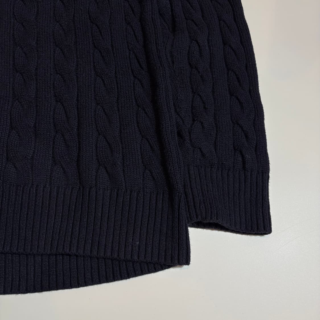 폴로랄프로렌 케이블 반집업 니트 상품이미지4