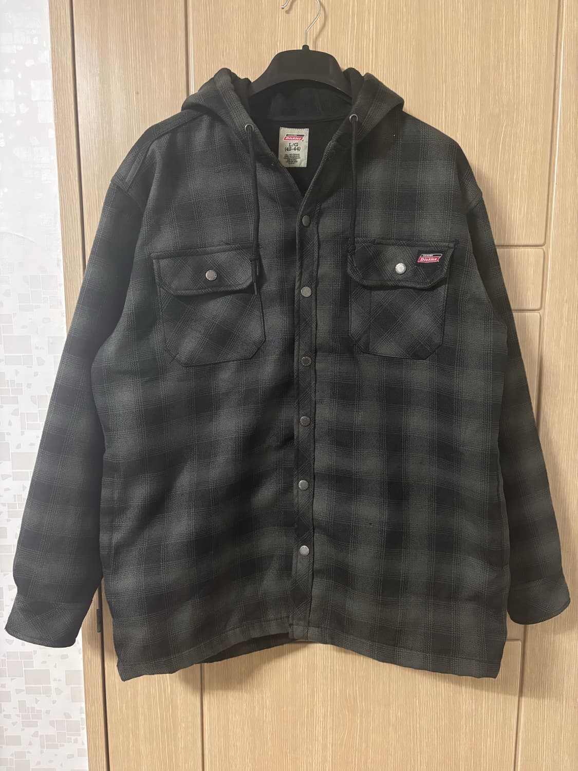 디키즈 후드 체크 상품이미지1