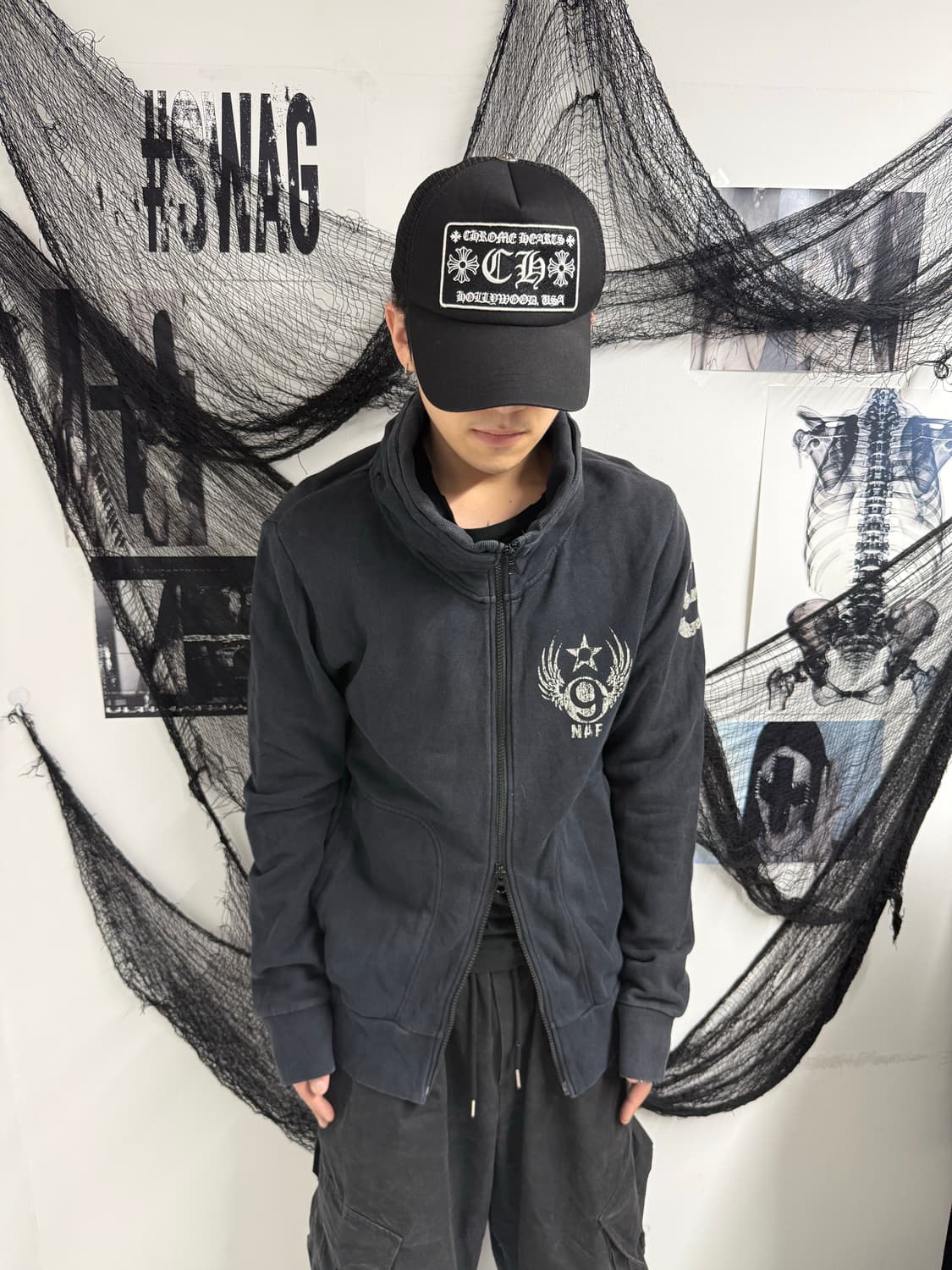 00s mood patch two way zip up 상품이미지5