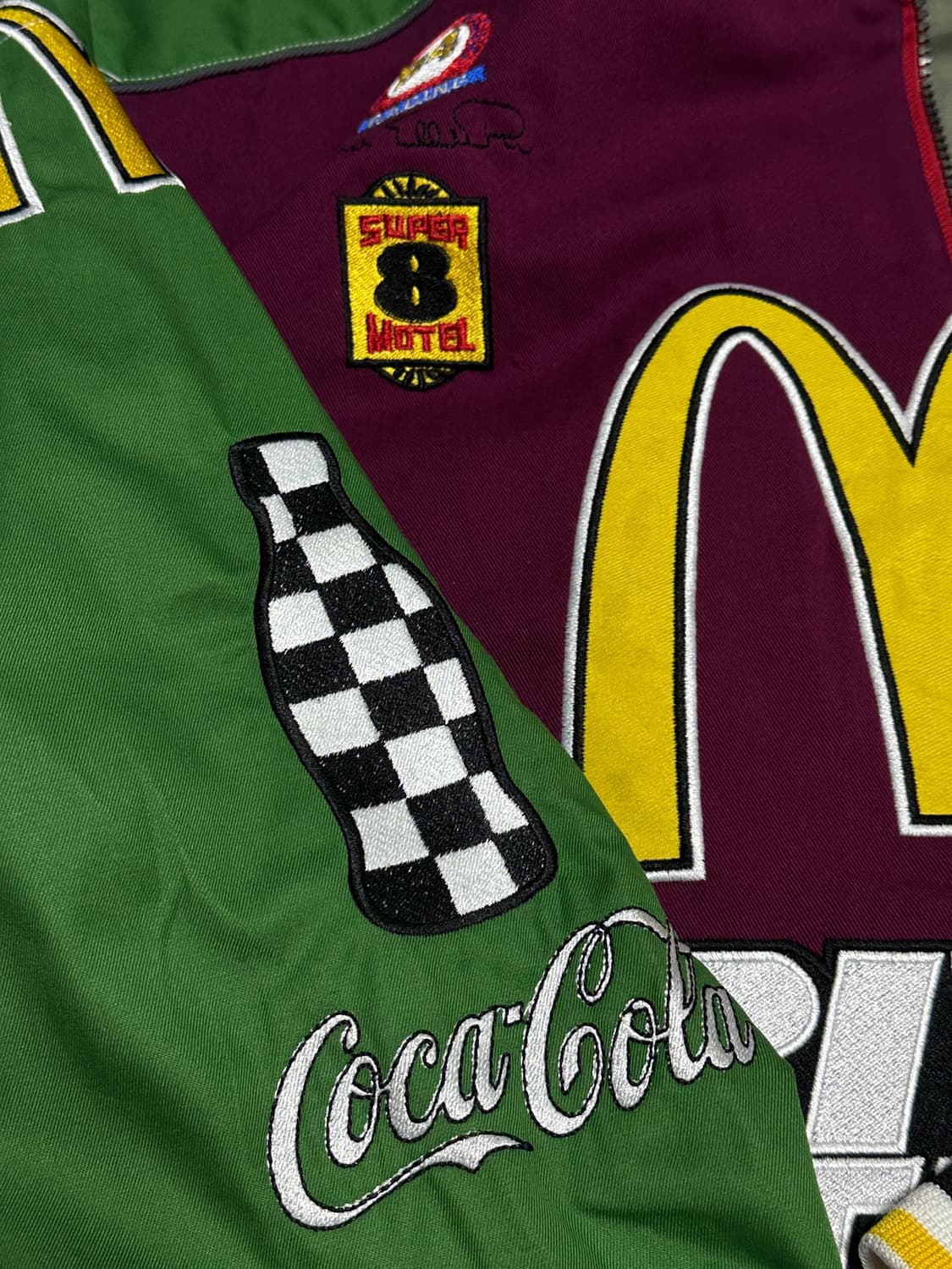 맥도날드x코카콜라 레이싱자켓 상품이미지3