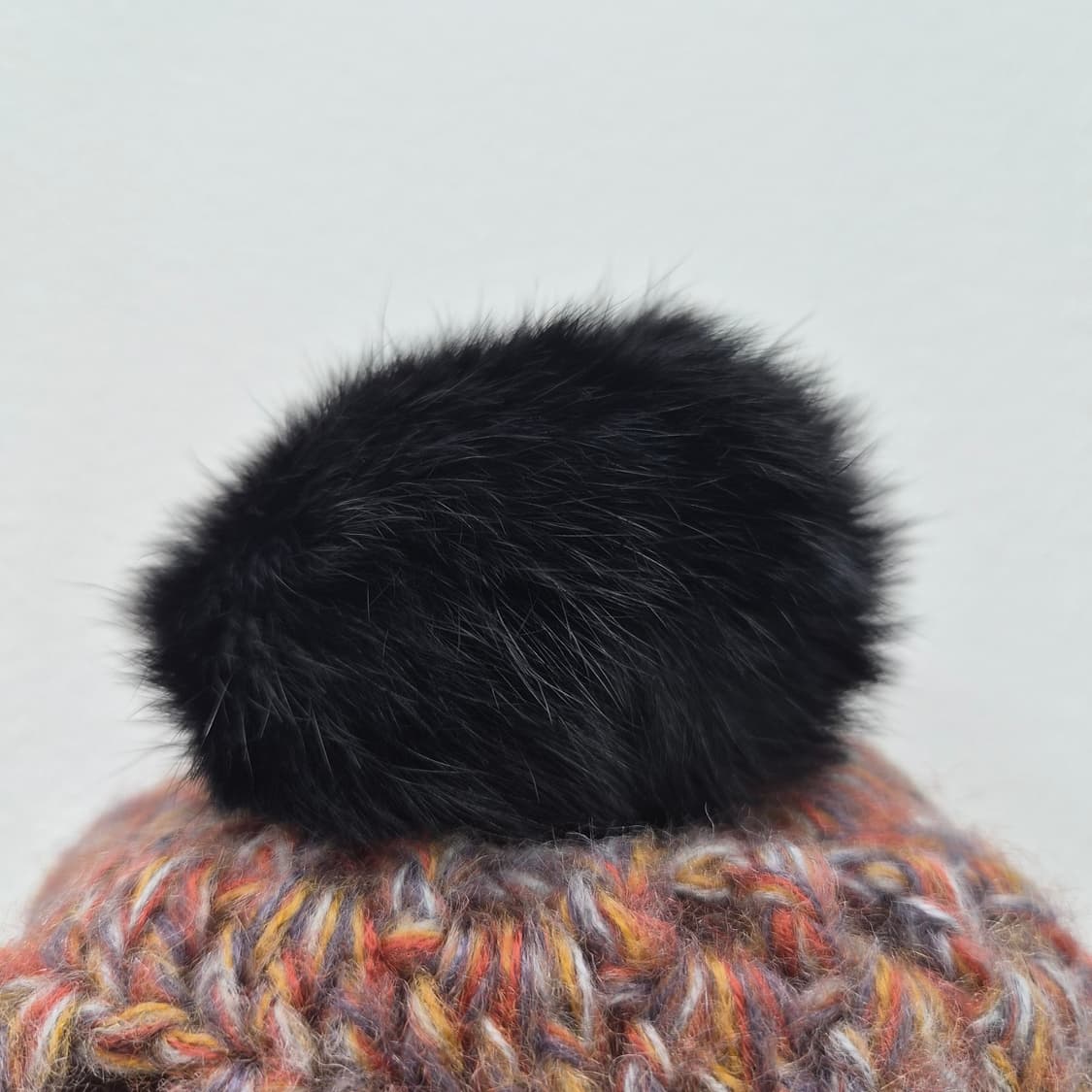 LUNE JUMELLE 울 알파카 니트 방울 비니 털모자 상품이미지3