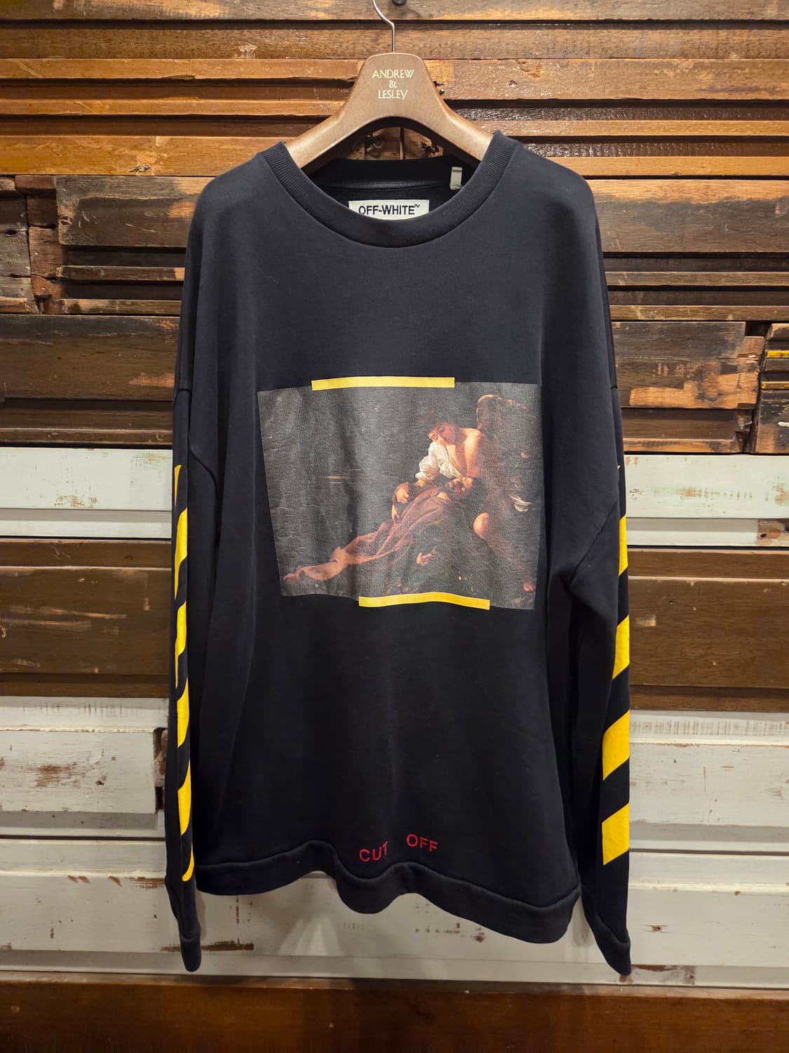 오프화이트 스웻 상품이미지8