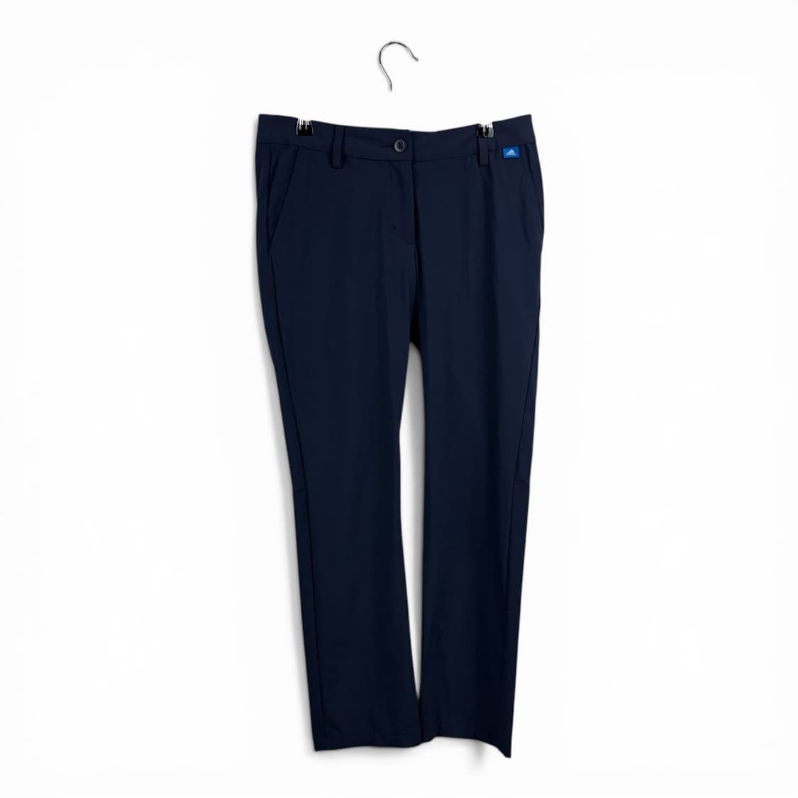 (S) 아디다스 우먼스 스판 골프 팬츠 네이비 상품이미지1