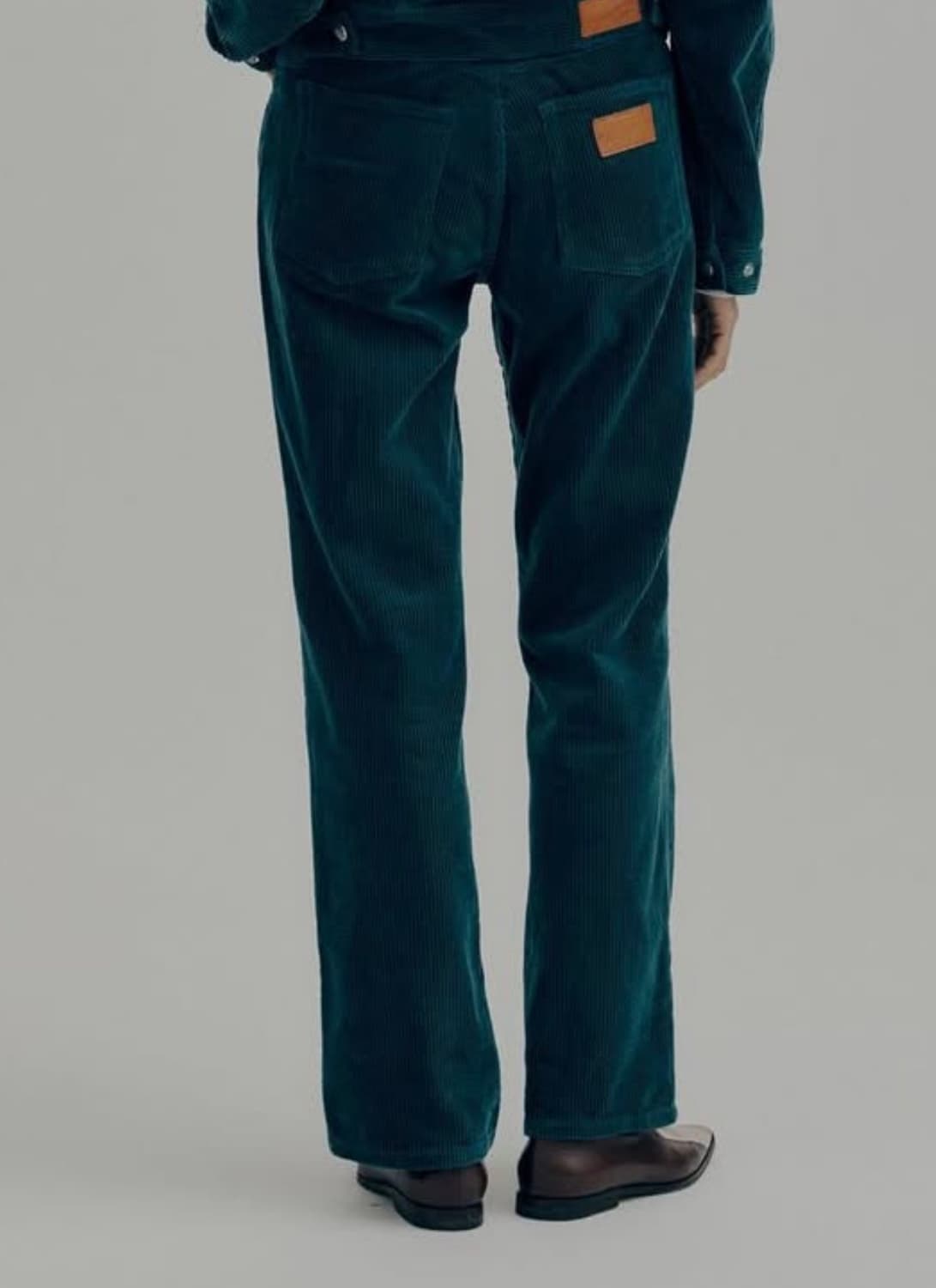 헤리티지플로스 코듀로이 팬츠 그린 상품이미지2