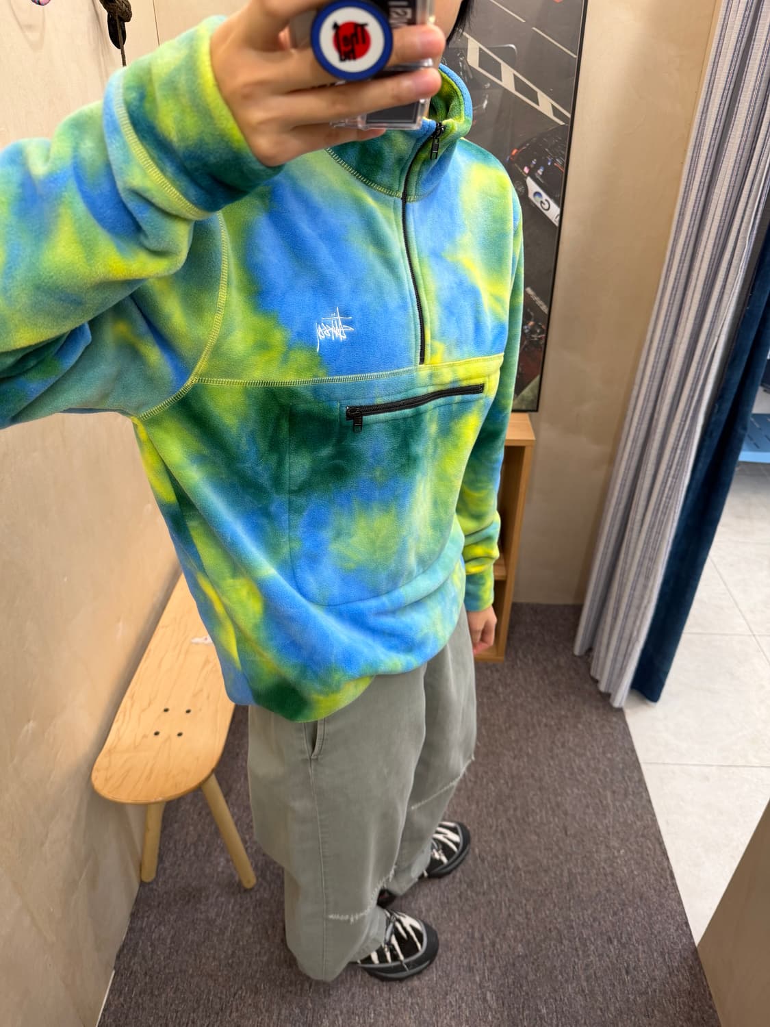 Stussy polar fleece mock neck  상품이미지5