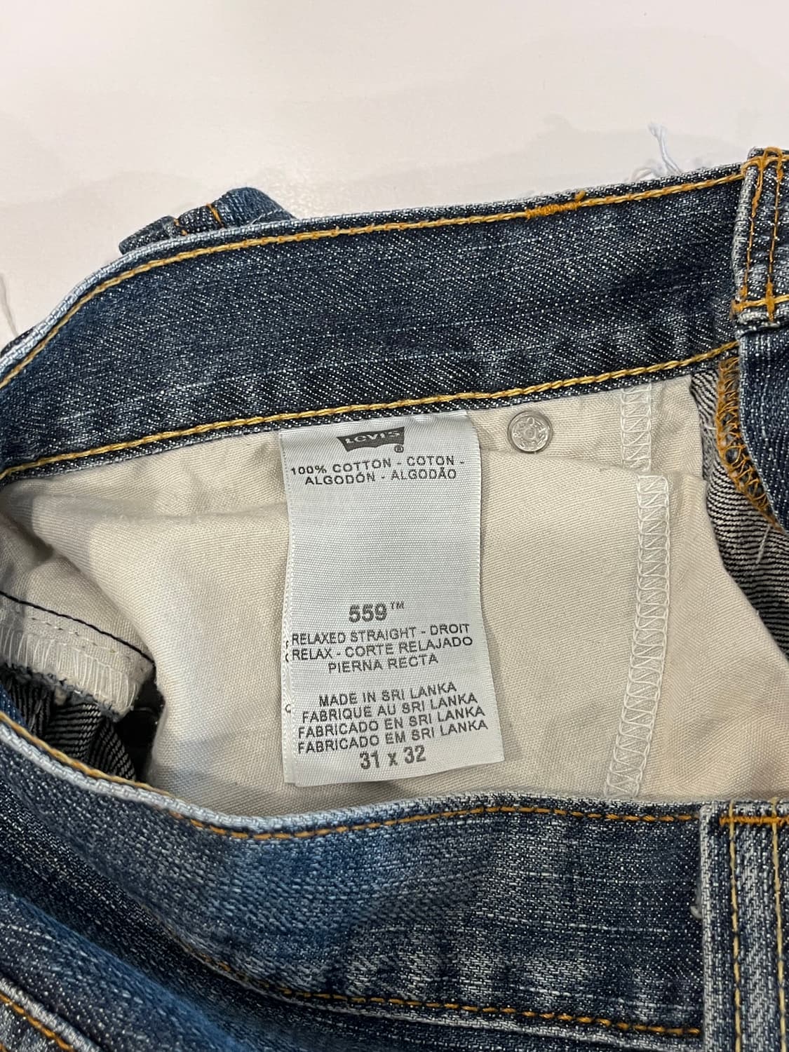 Levis 리바이스 559 데님 쇼츠 팬츠 (32) 상품이미지9