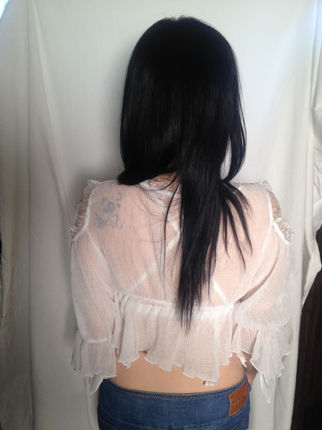 트임 블라우스 상품이미지5