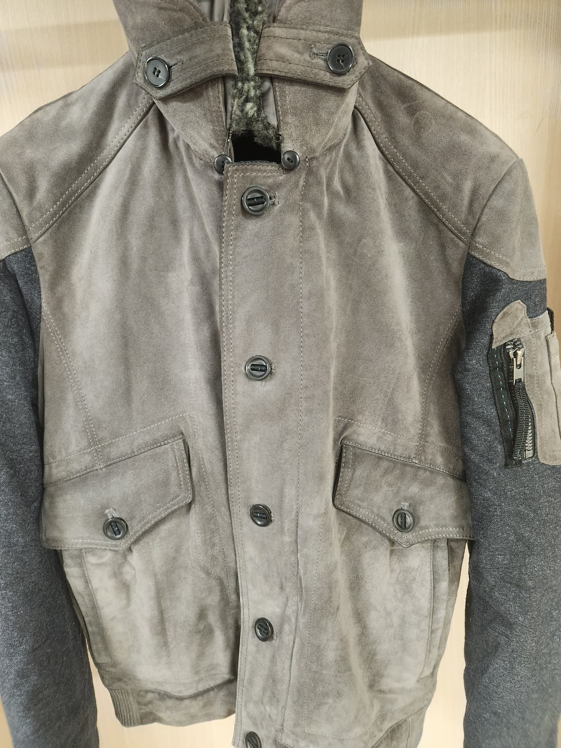 킨로크 송아지 스웨이드 무스탕 상품이미지3