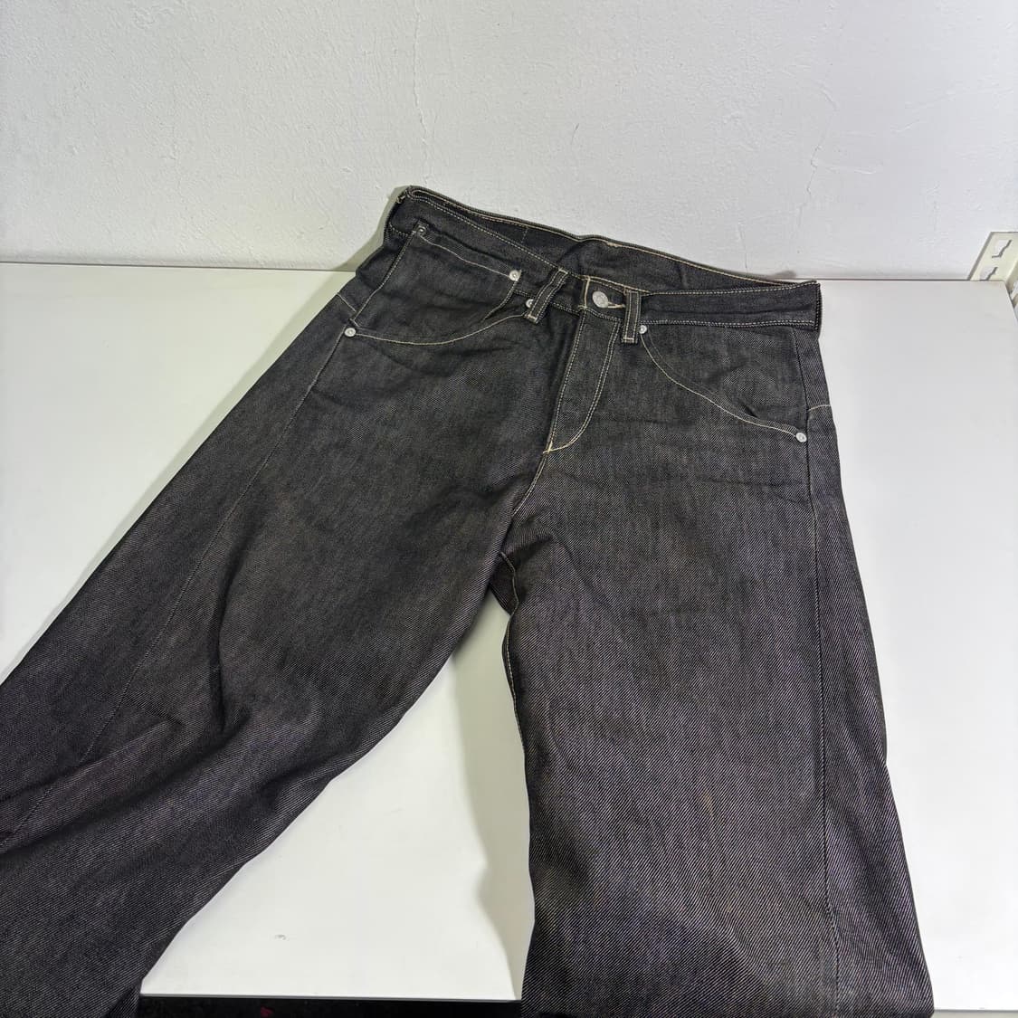 28 S 리바이스엔진 생지 트위스트 데님팬츠 청바지 상품이미지4