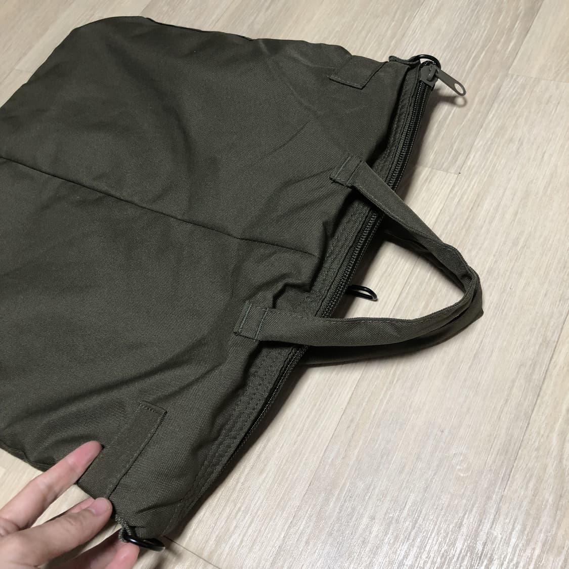 (ONE SIZE) YMCL KY 헬멧백 올리브 Helmet Bag 상품이미지9