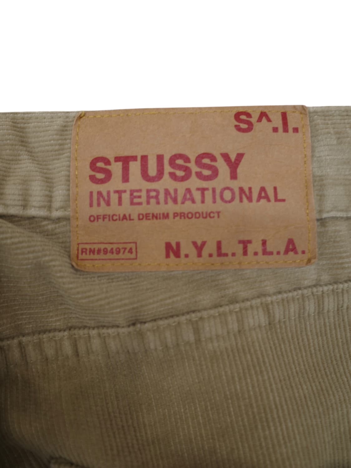 90’s 스투시 코듀로이 팬츠 상품이미지8