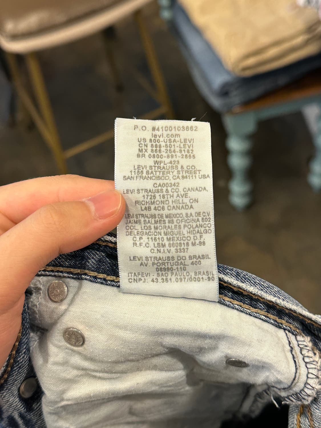 00s Levis 리바이스 569 W30 L32 상품이미지5
