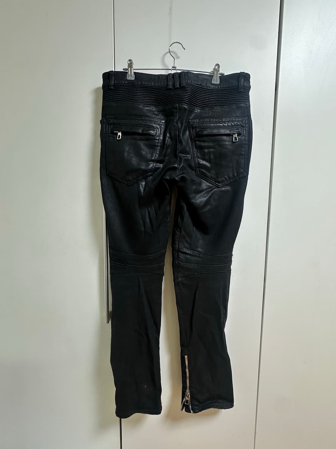 Balmain X H&M 가죽 팬츠 상품이미지2