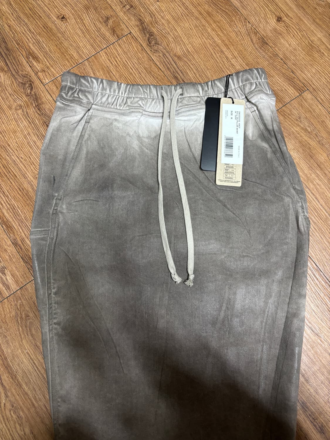 릭오웬스 코티드 풀 온 필러 스커트 (M) 상품이미지7