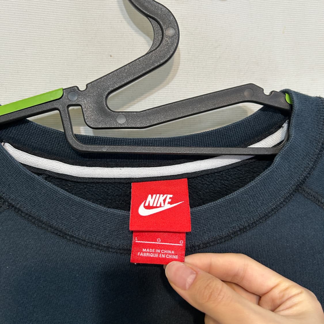 나이키 남성 기모 맨투맨 100  상품이미지2