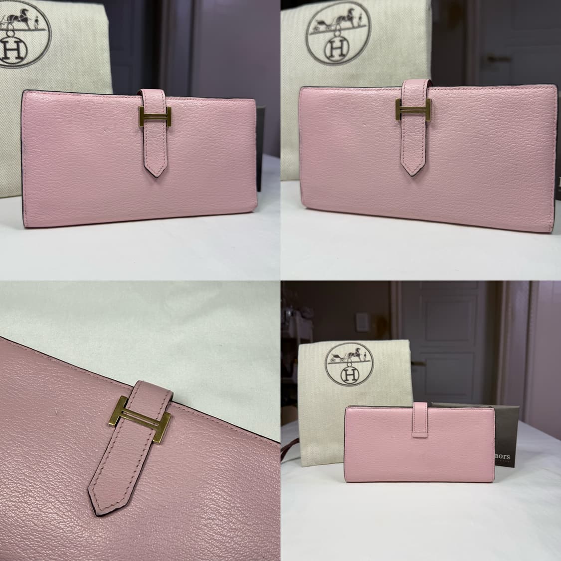 에르메스 베안 월렛 미조레 고트스킨 장지갑 상품이미지2