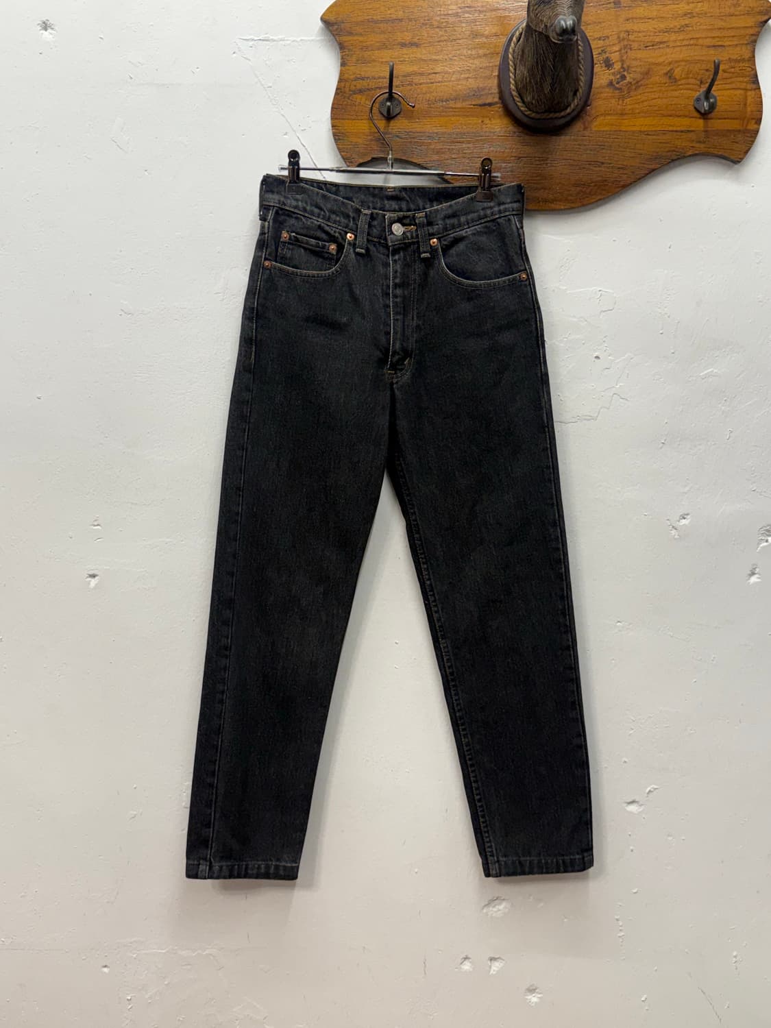 90s Japan Levi's 626 Black Denim Pants 상품이미지5