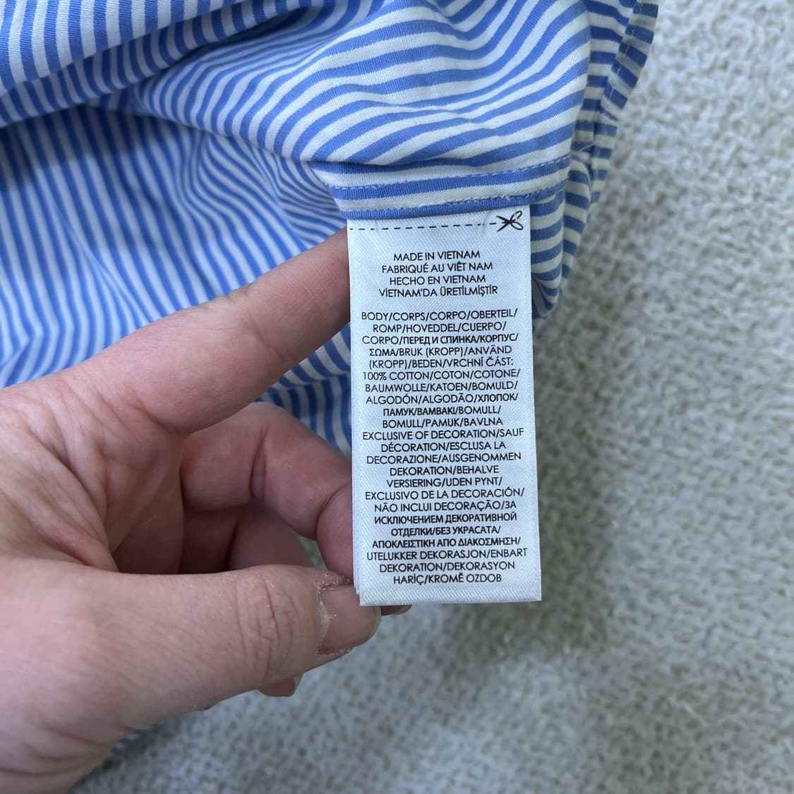 M 폴로랄프로렌 스트라이프 셔츠 0325M 상품이미지3