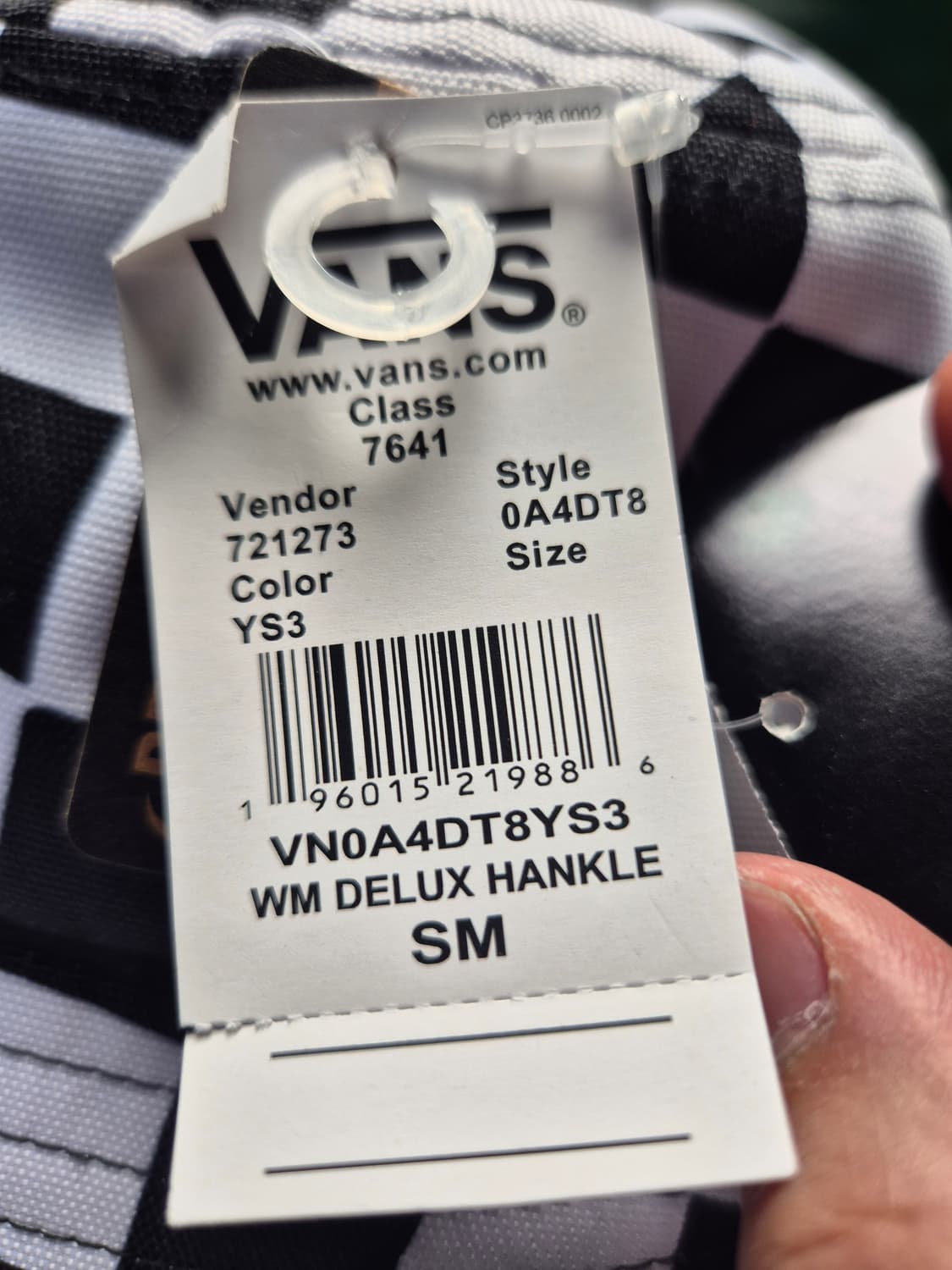 *무료배송* 반스 체커보드 버킷햇 S사이즈  (새상품) 상품이미지6