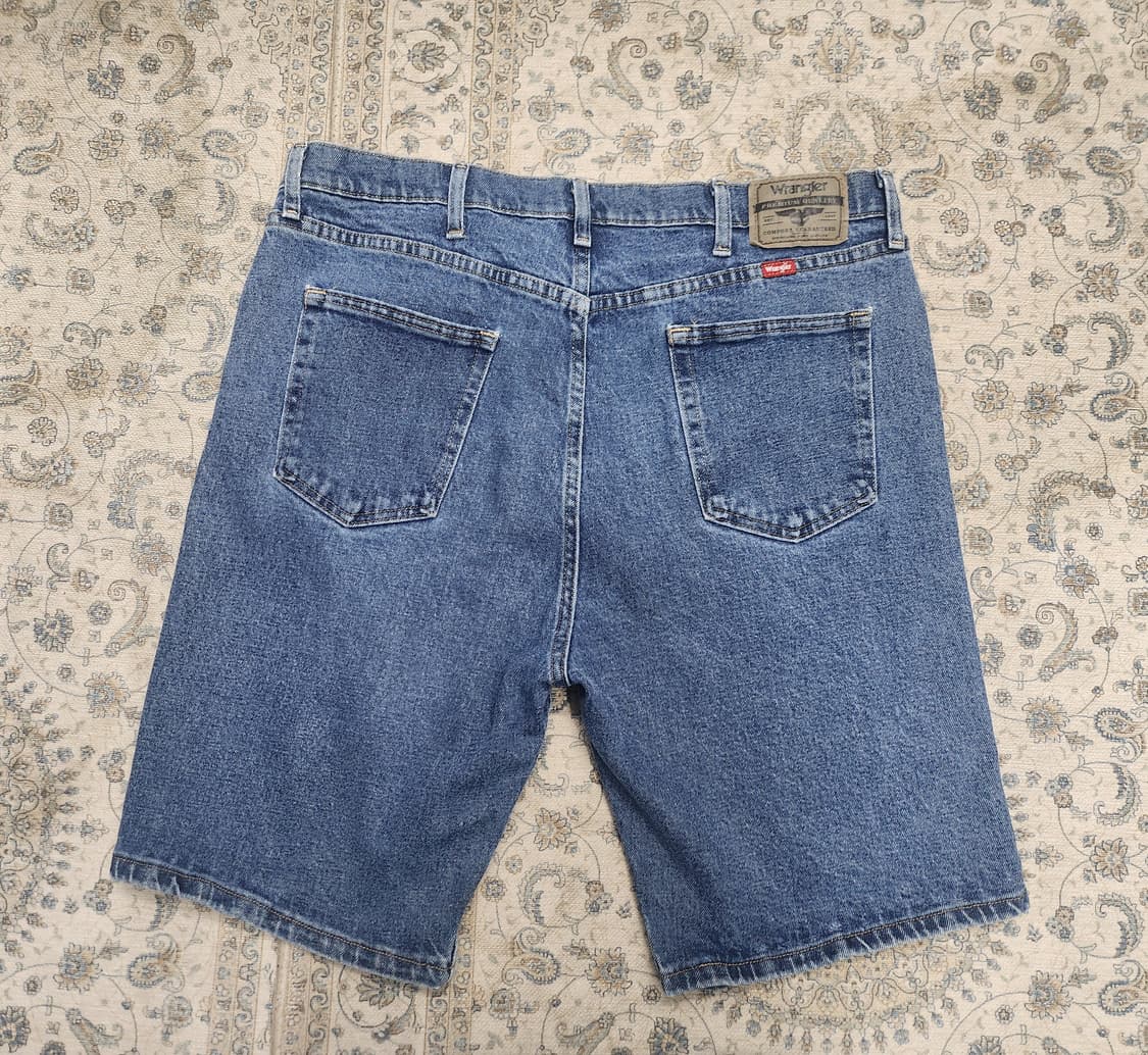 wrangler 랭글러 하프 데님팬츠 38사이즈 상품이미지2