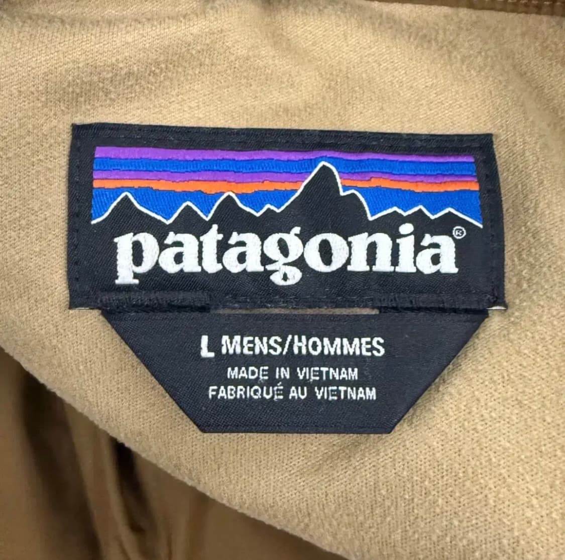 파타고니아 투톤 비비 패딩 자켓 L 상품이미지4