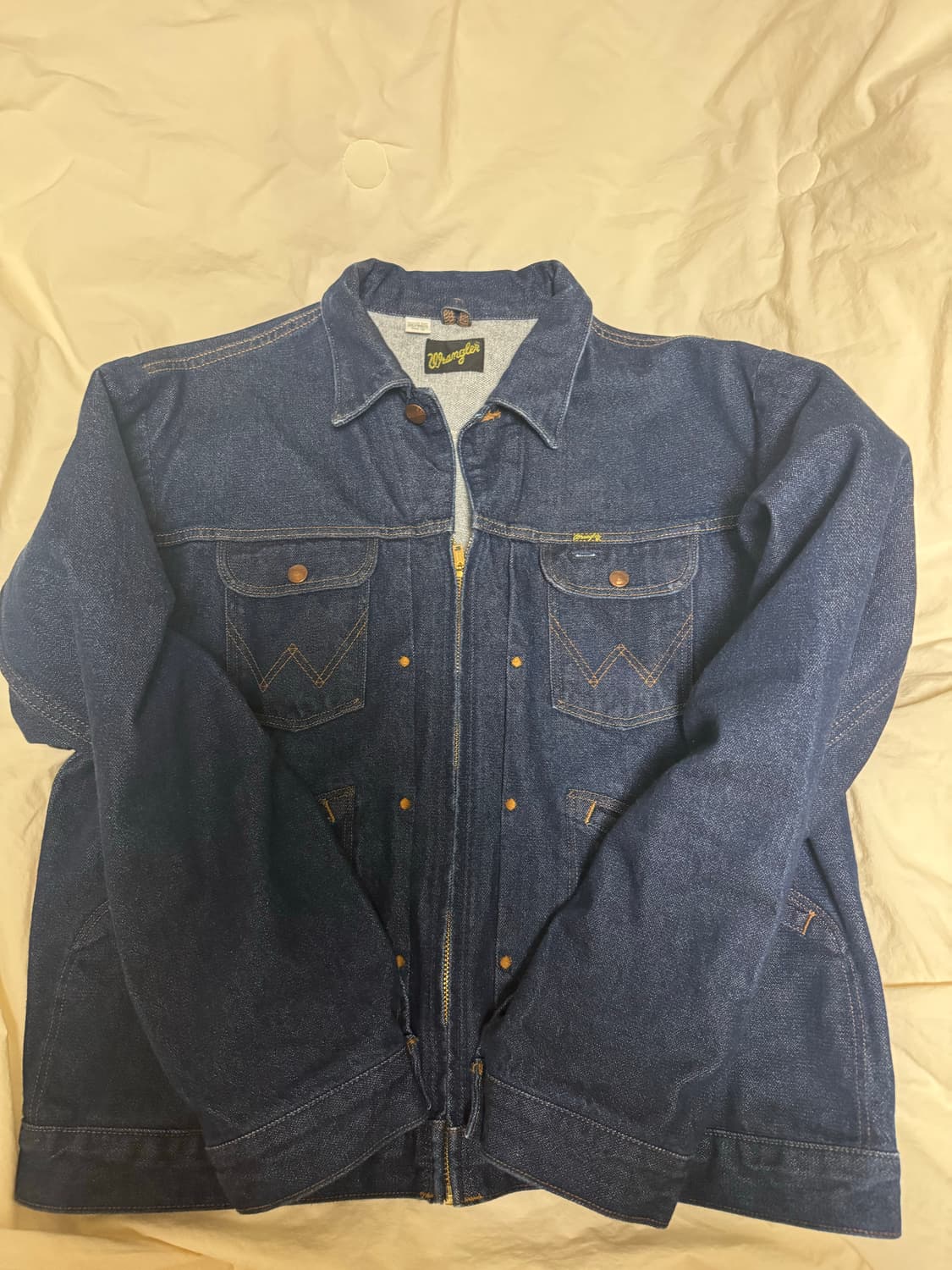 랭글러 데님자켓 24mjz 원워시 xl 상품이미지2