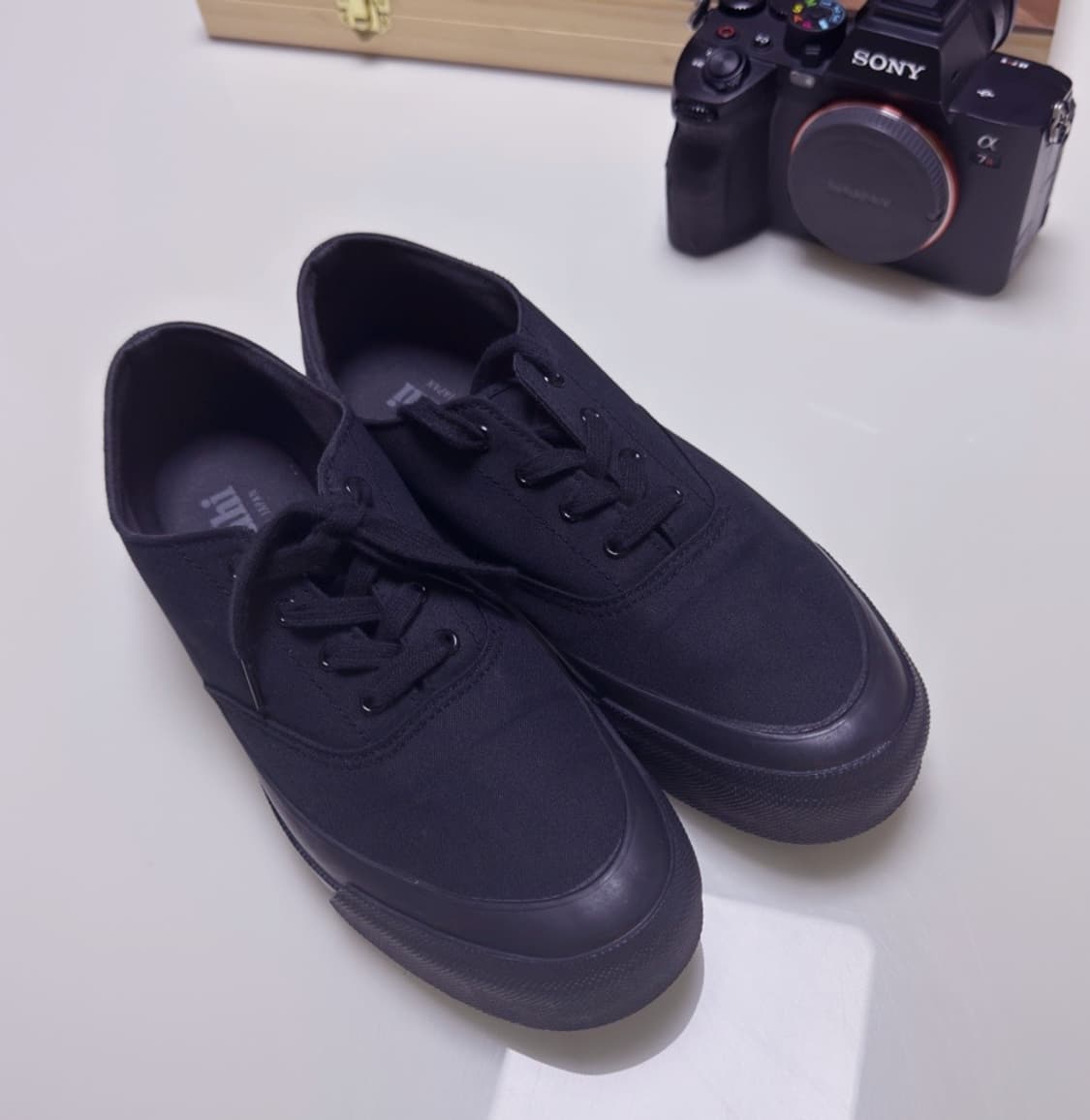 아사히 덱슈즈 VENTILE BLACK 240사이즈  상품이미지1