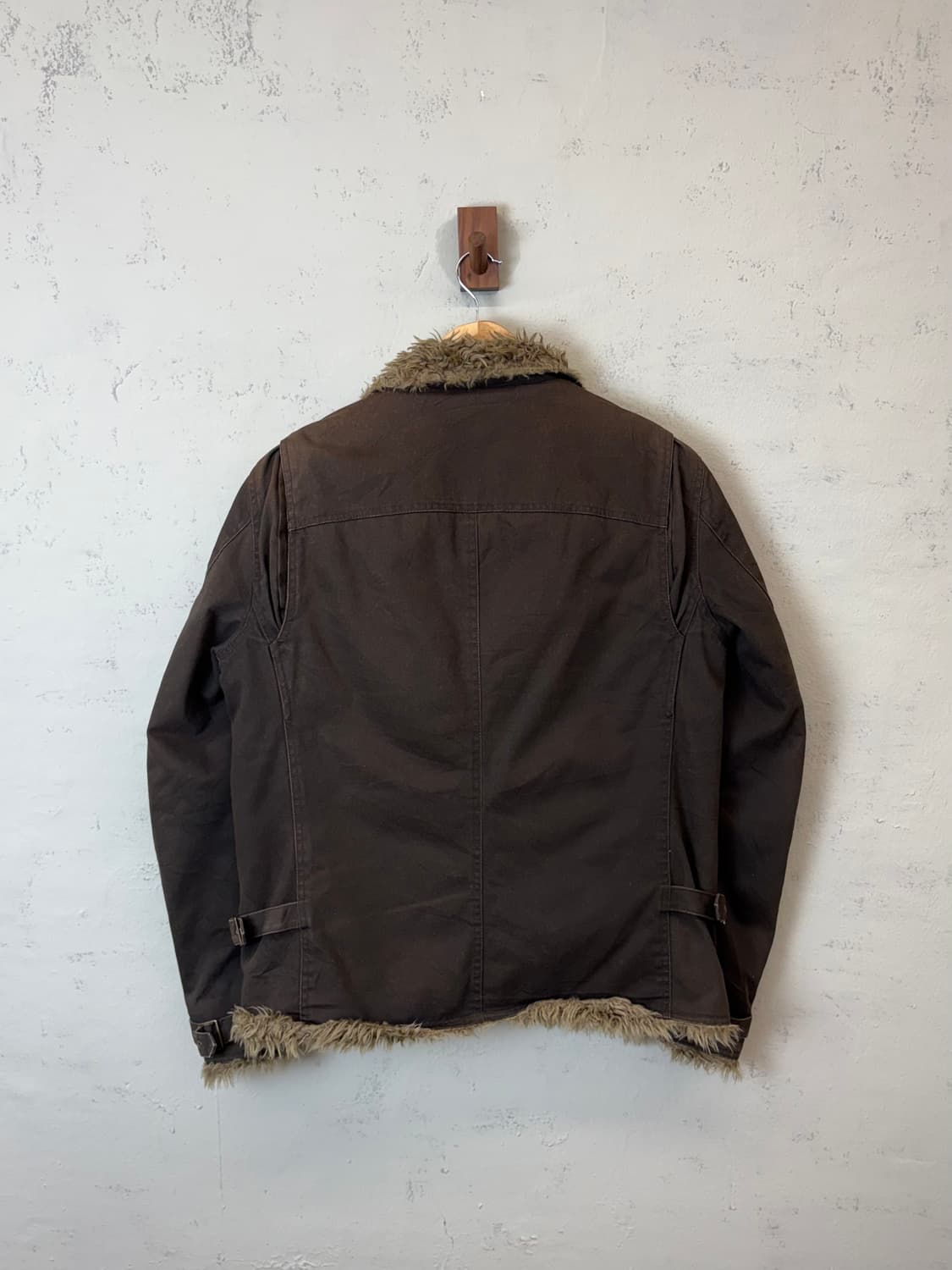 JPN 빈티지 포켓 퍼 코튼 자켓 상품이미지2