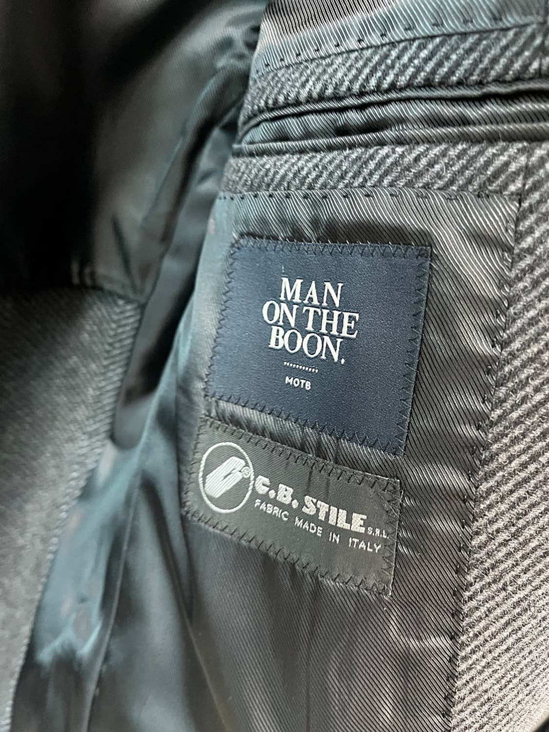 100) 맨온더분 그레이 울코트  상품이미지6