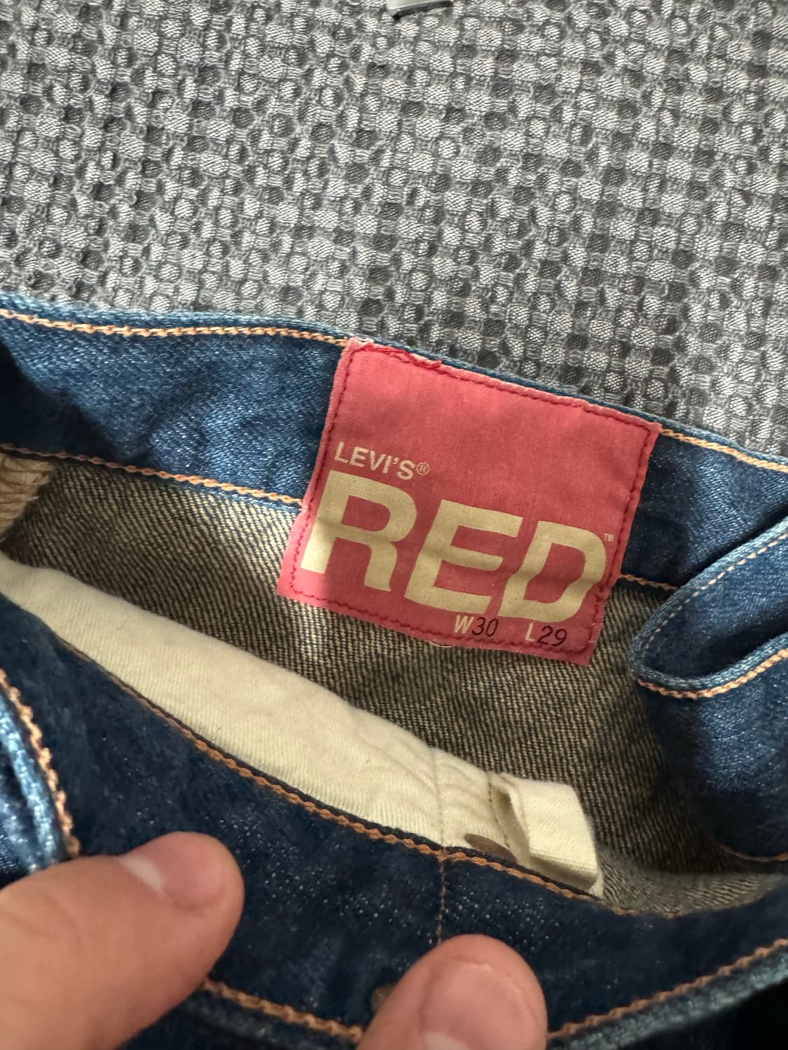 리바이스 레드 신치백 데님 30x29 상품이미지5