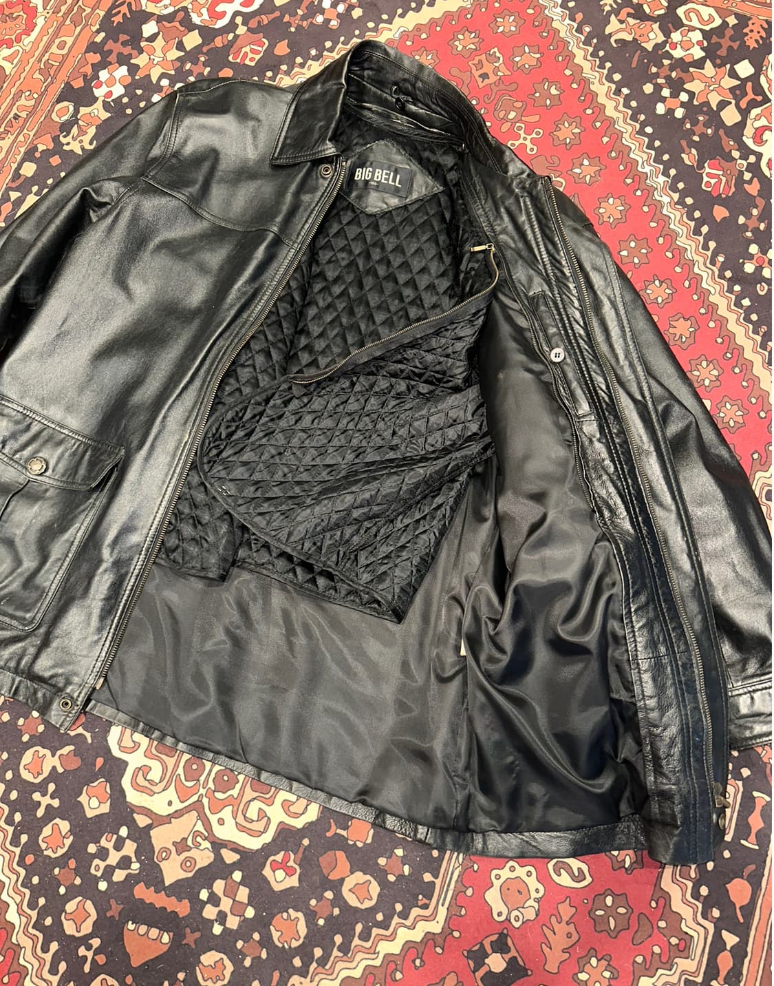 ( XL ) 가죽자켓 레더자켓 가죽코트 가죽카코트 가죽롱코트 상품이미지3