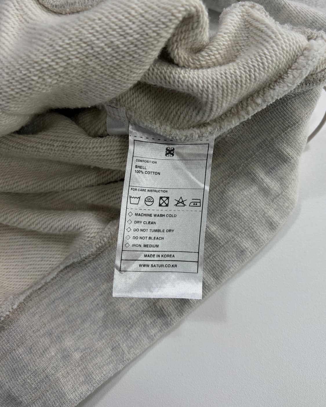 [M]새터 SATUR 바젤 오가닉 후드 상품이미지7