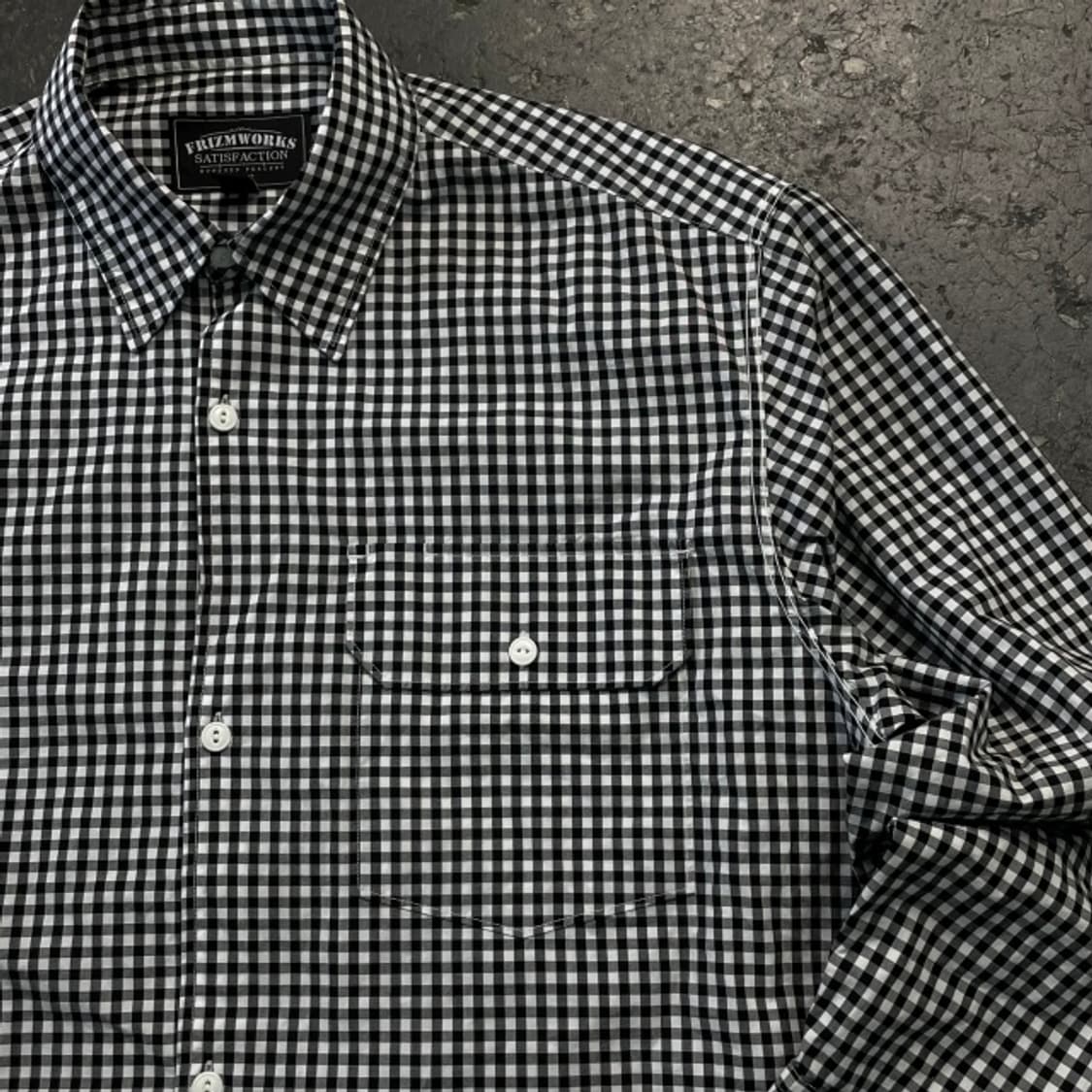 100 프리즘웍스 체크셔츠 상품이미지2