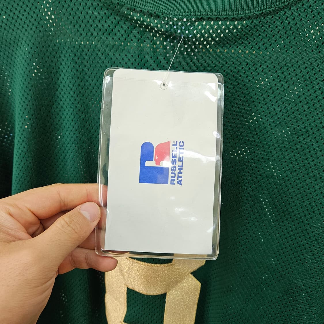 90s 러셀 헨리넥 메쉬 저지 상품이미지5