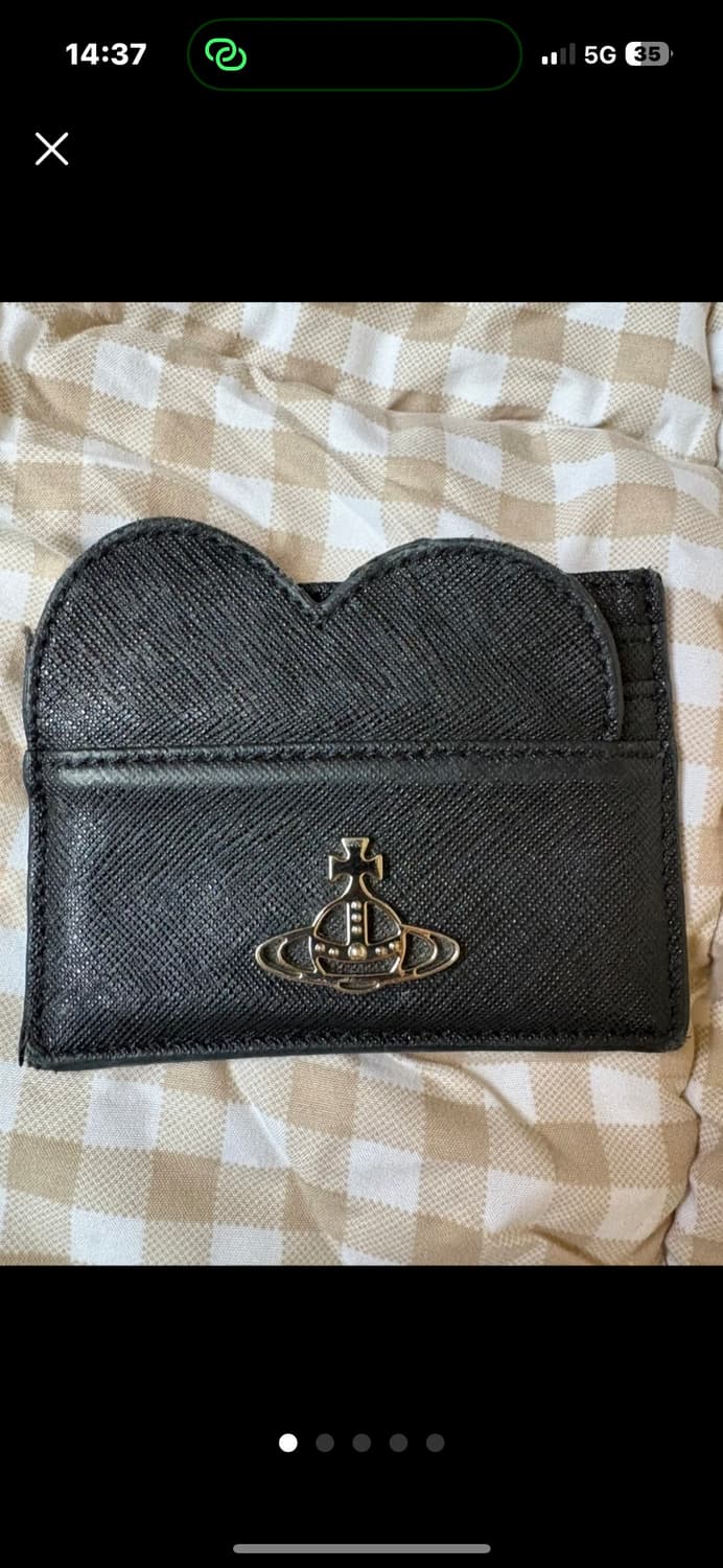 정품 비비안웨스트우드 하트 카드지갑 상품이미지1