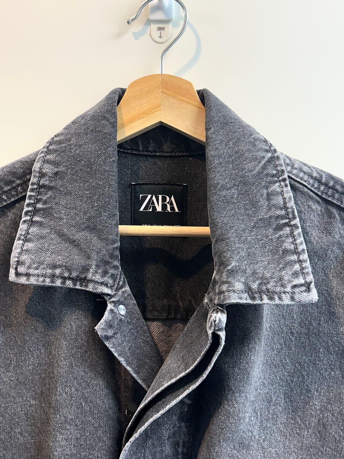 자라 크롭핏 데님 자켓 24FW (XL, 새상품) 상품이미지5