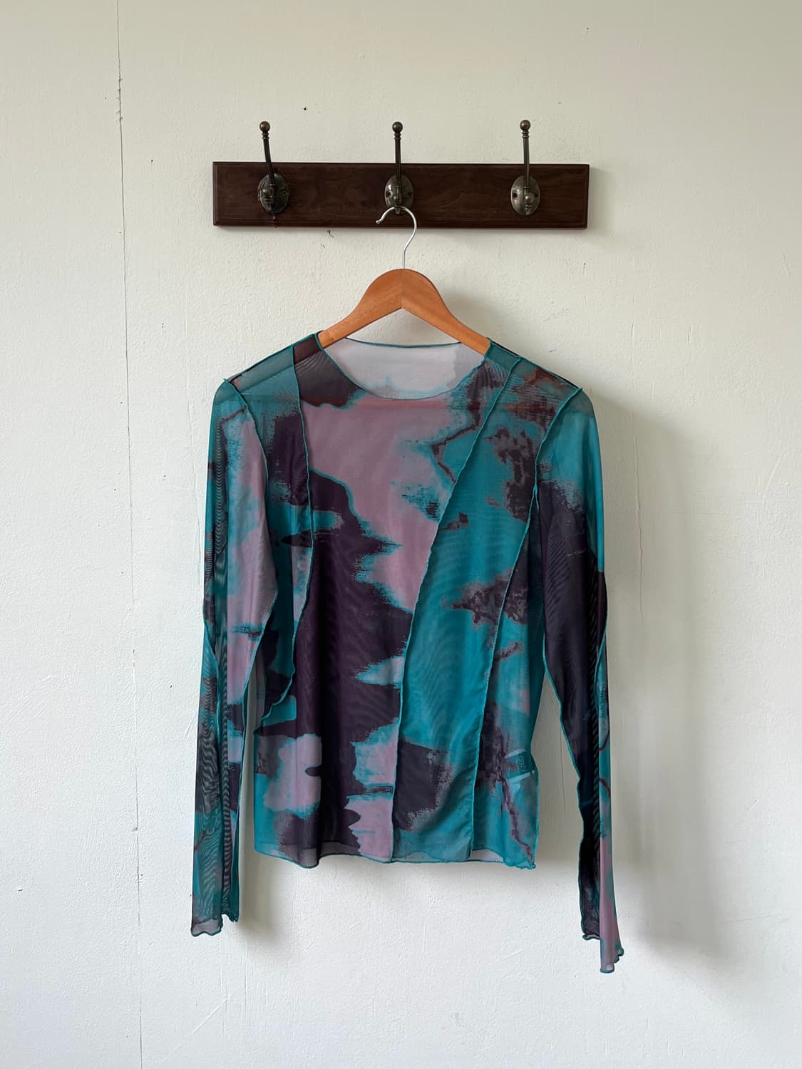 Dazy 오로라 시스루 탑 상품이미지1