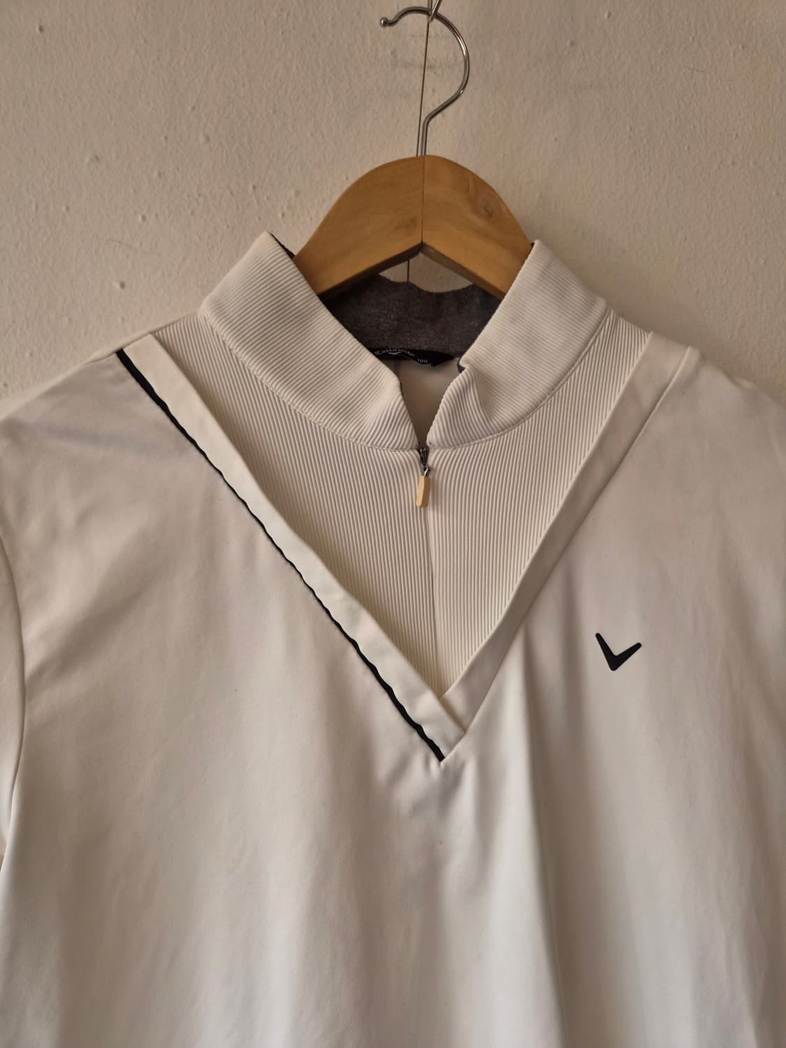 캘러웨이 여성 하프넥긴팔골프티셔츠 100사이즈 상품이미지1