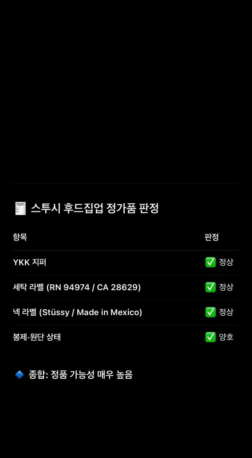 스투스 월드투어 후드집업 라지 상품이미지6